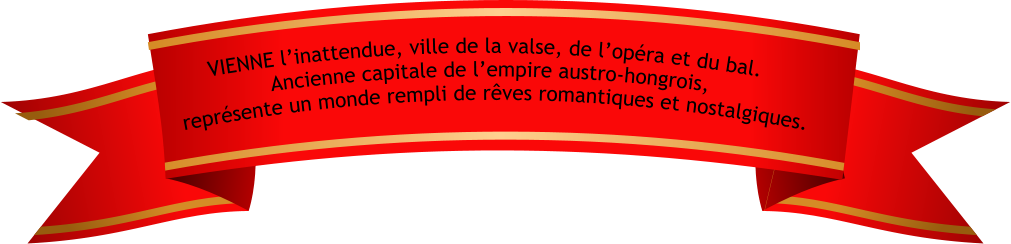 VIENNE l’inattendue, ville de la valse, de l’opéra et du bal. Ancienne capitale de l’empire austro-hongrois,  représente un monde rempli de rêves romantiques et nostalgiques.